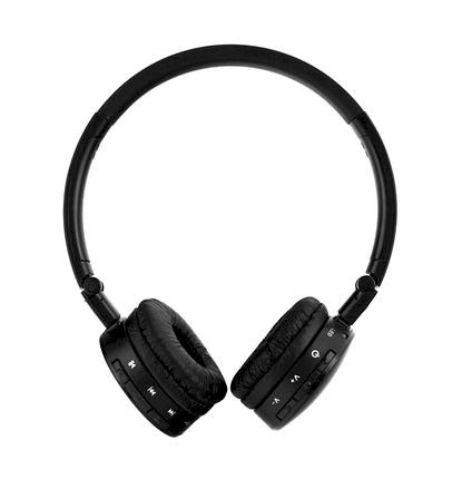 Foto Woxter BT-60 negro, auriculares esteréo Bluetooth con micrófono