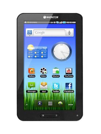 Foto Woxter Tablet PC 70, Android 2.3, TFT 7