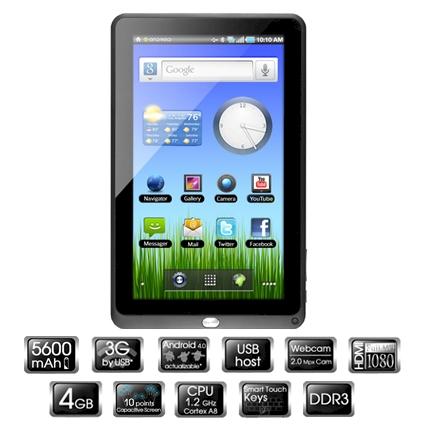 Foto Woxter Tablet PC100 CX, Android 4.0, TFT 10