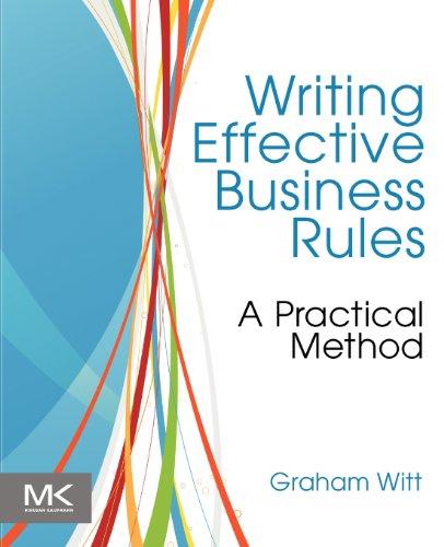 Foto Writing Effective Business Rules