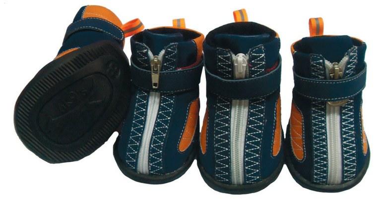 Foto Wuapu botas para perro naranja t.1