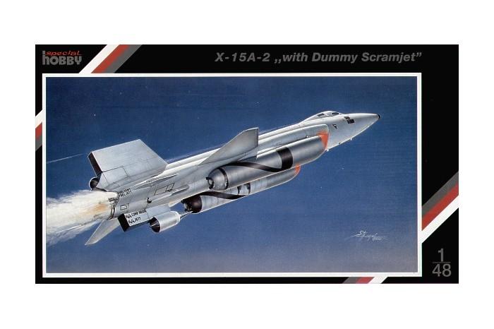 Foto X-15A-2 with Scram jet engine. Special Hobby also make this kit W
