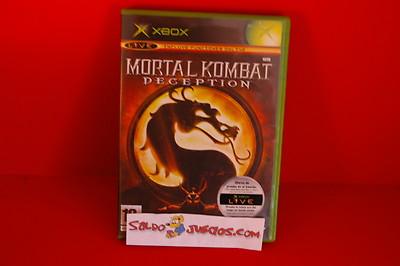 Foto Xbox Mortal Kombat: Deception    -juego Usado, Completo-
