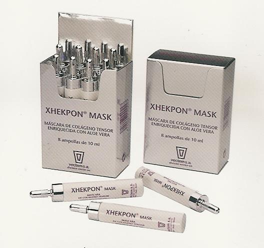 Foto Xhekpon Mask 8 Ampollas Colágeno