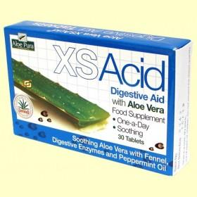 Foto Xs acid - aloe vera digestivo - 30 tabletas - evicro madal bal