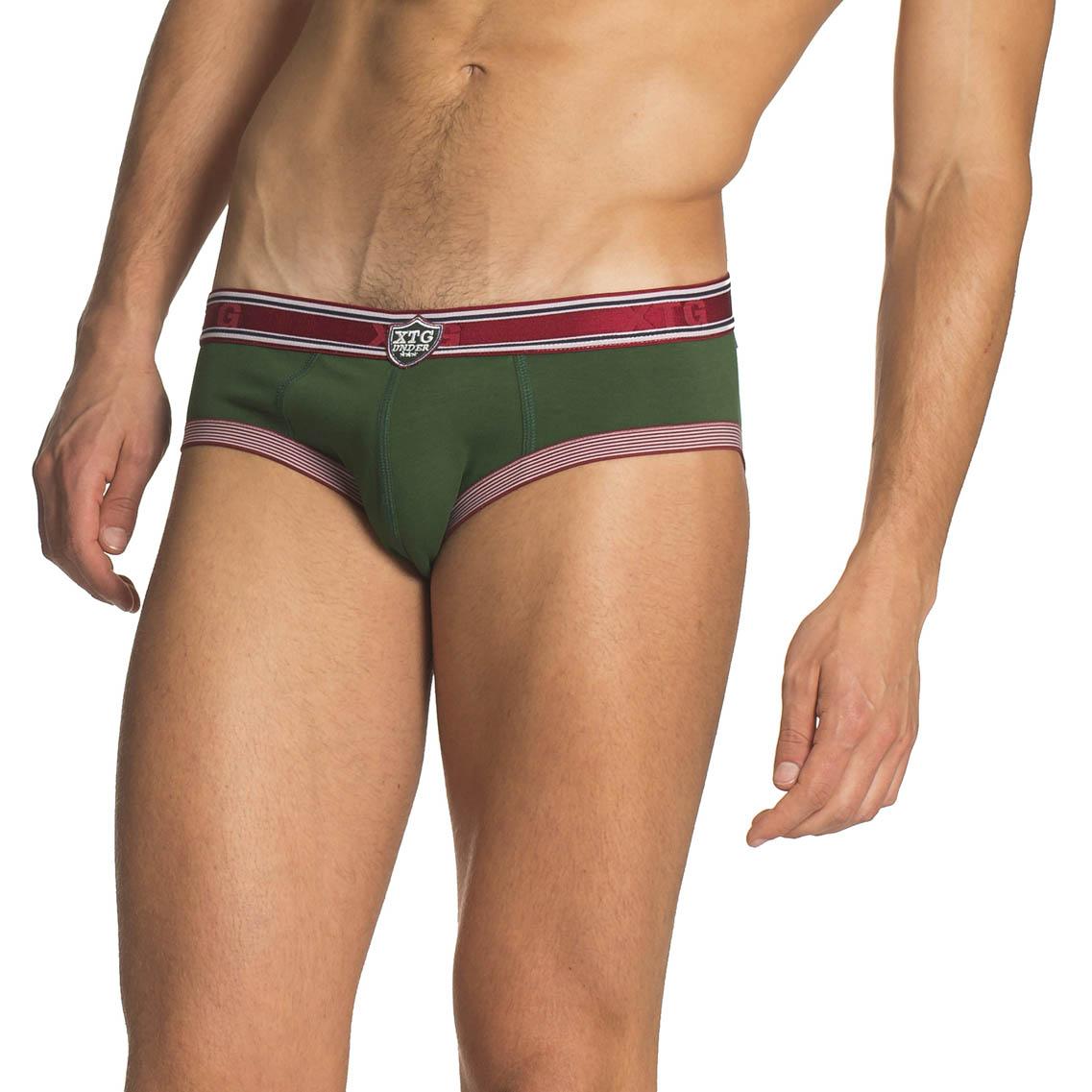 Foto Xtg - Extreme Game Fine Line Brief Verde
