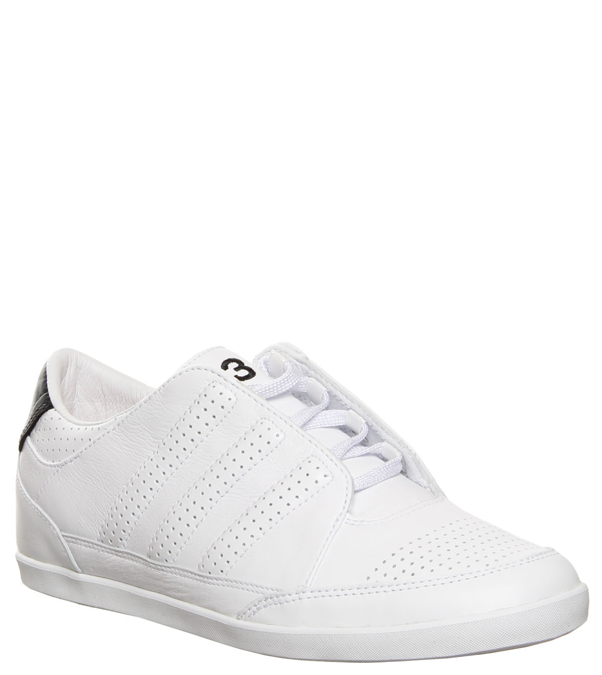 Foto Y–3 White Honja Classic Leather Trainer-UK 8 1/2