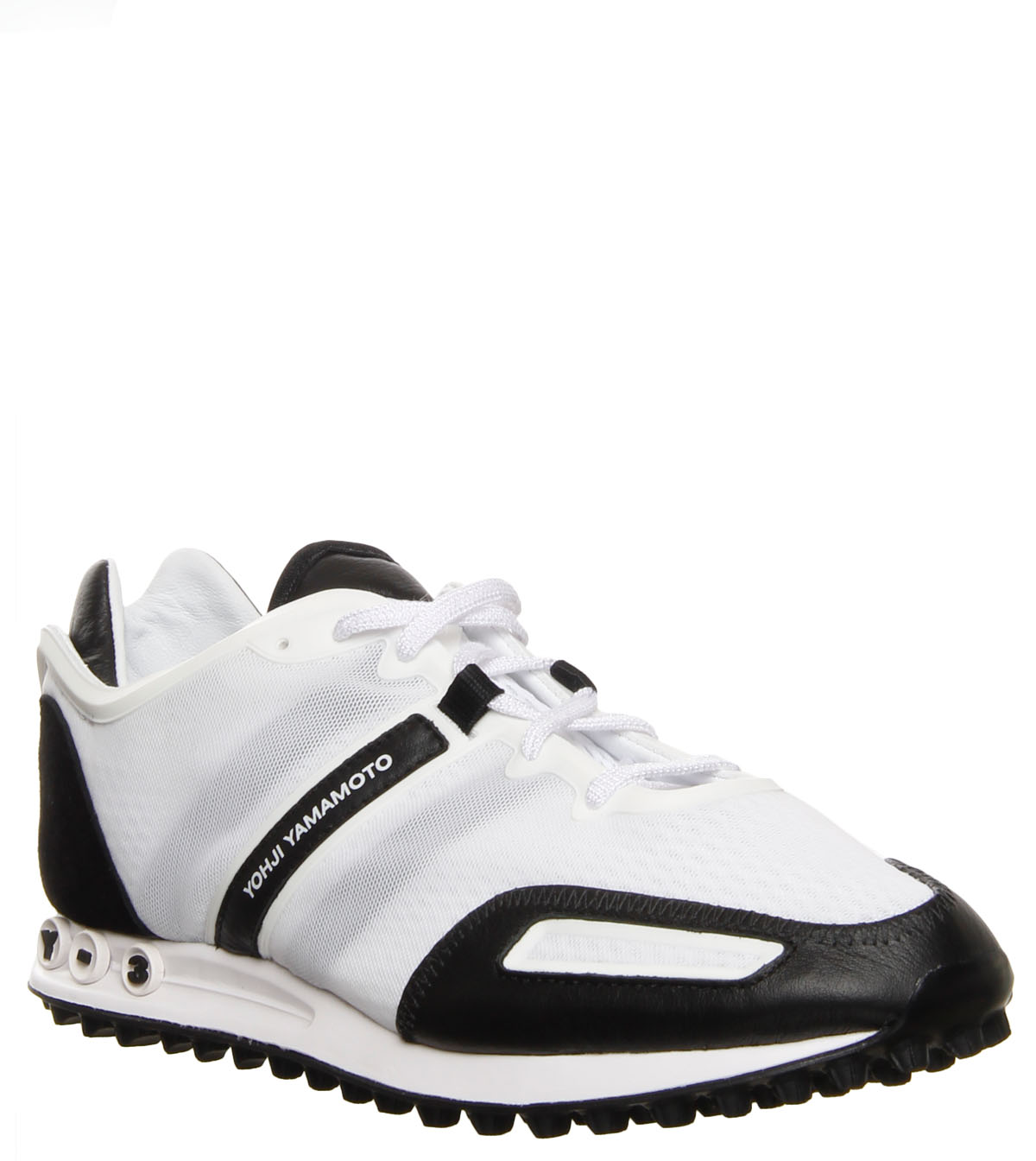 Foto Y–3 White Tokio Leather Trainer-UK 9 1/2
