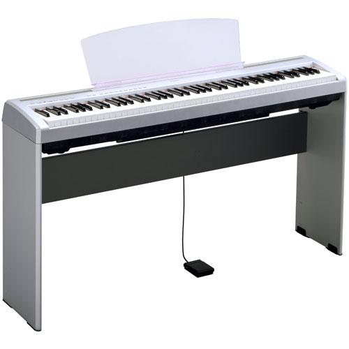 Foto Yamaha l-85s silver soporte para piano digital p85 y p95