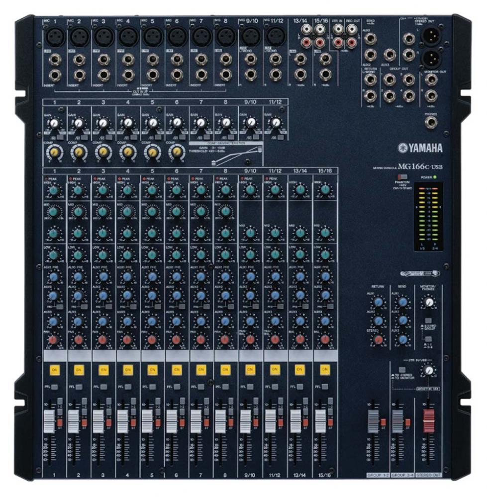 Foto Yamaha Mg166c Usb + Cubase Ai4