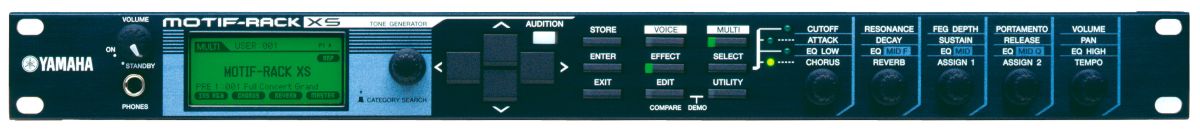 Foto Yamaha Motif Rack Xs