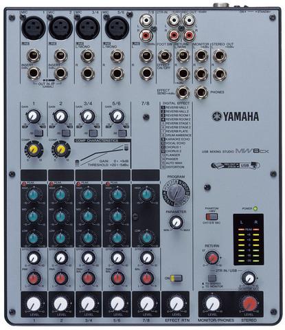 Foto Yamaha USB MW-8CX. Mesa de mezclas digital