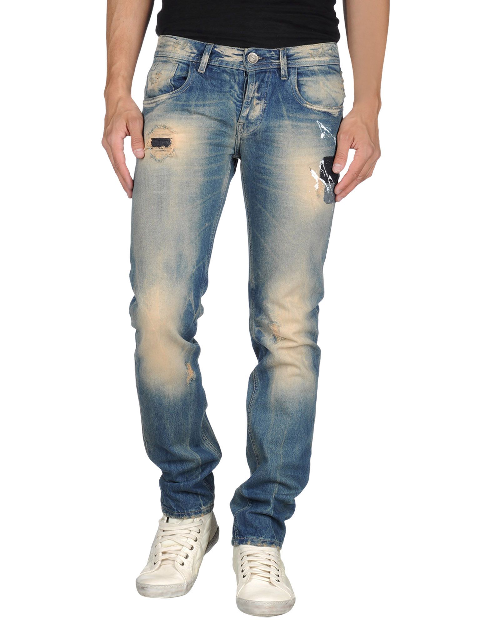 Foto Yes London Pantalones Vaqueros Hombre Azul marino