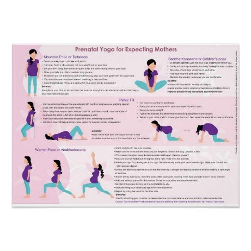 Foto Yoga pre natal Poster