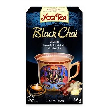 Foto Yogi tea Black Chai Natursoy 15 filtros