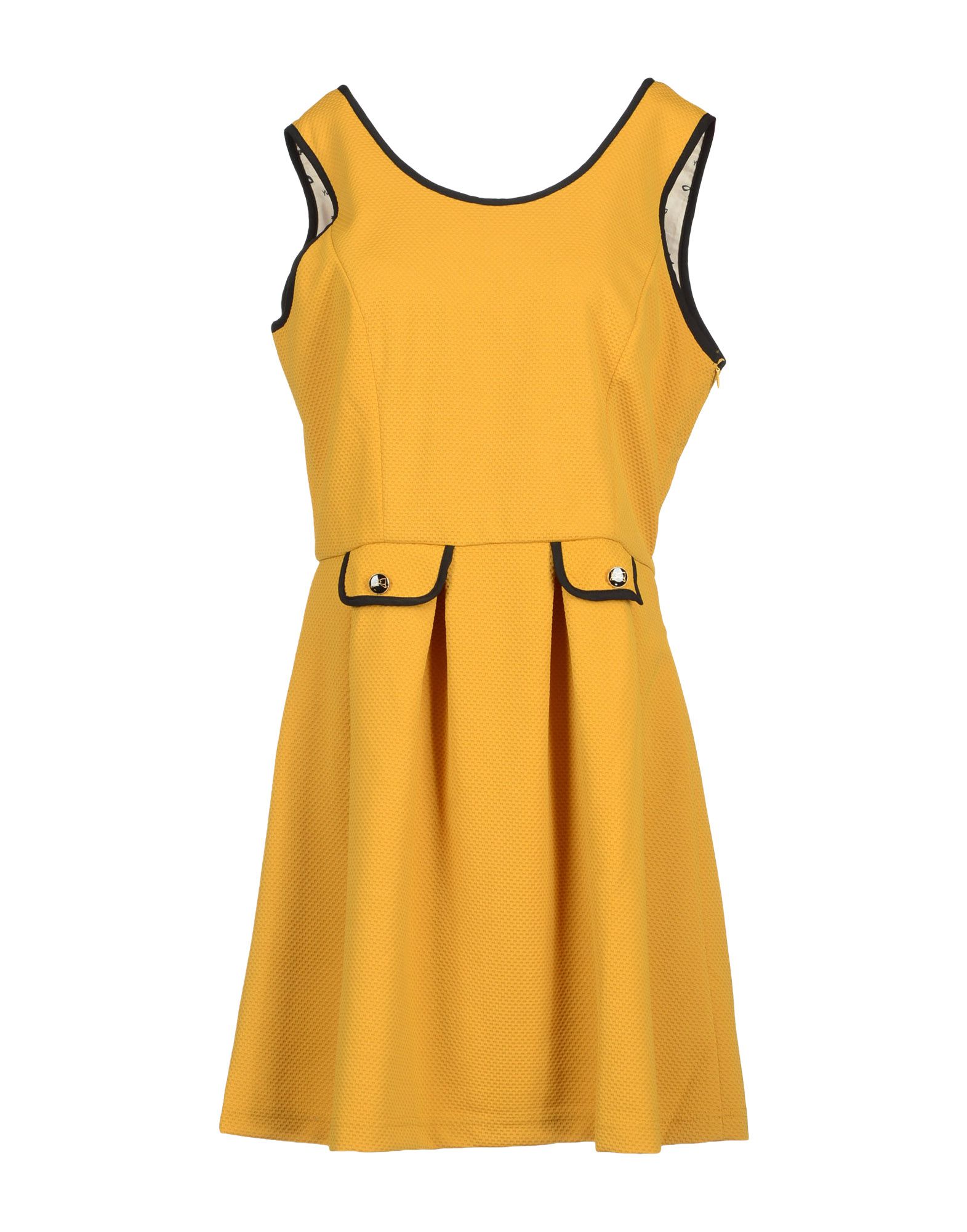 Foto Yumi' Minivestidos Mujer Ocre