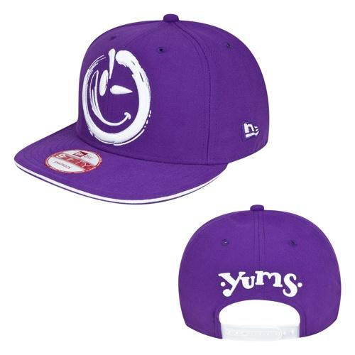 Foto Yums Enso Snapback Cap Purple/White