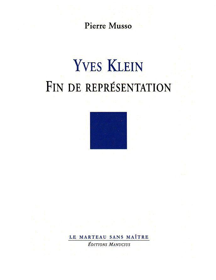 Foto Yves Klein