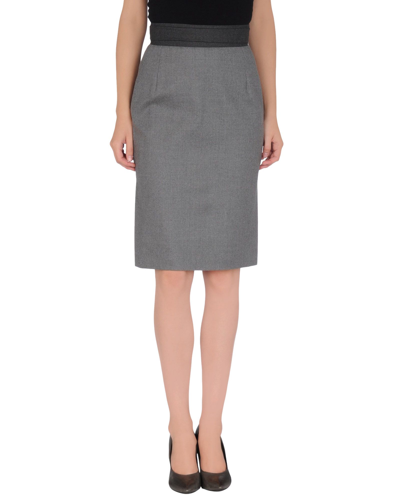 Foto Yves Saint Laurent Rive Gauche Faldas Cortas Mujer Gris