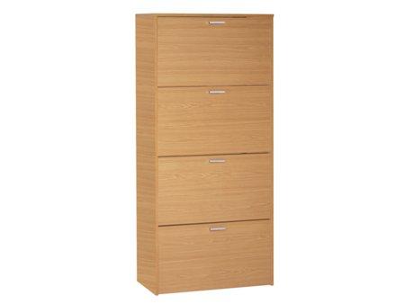 Foto Zapatero de 4 trampones 3 colores