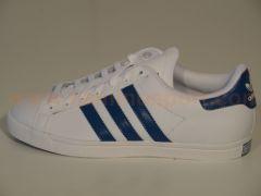 Foto zapatilla adidas originals court star blanco/azul/ (v24541)