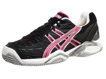 Foto Zapatilla Asics Gel Challenger Clay Negra Rosa