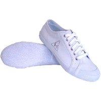 Foto Zapatilla canvas de lecoq sportif en blanco .