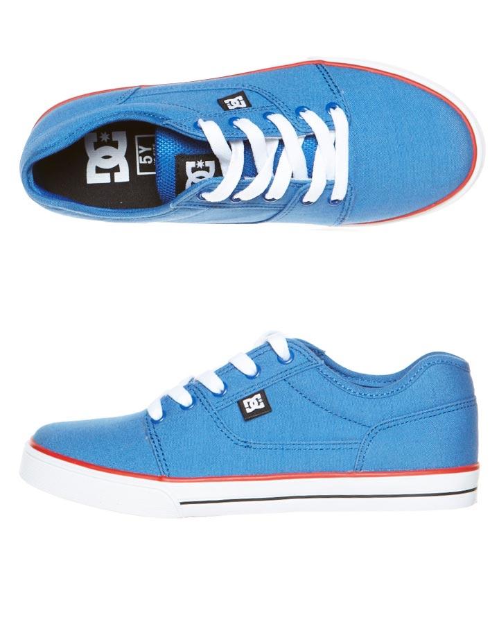 Foto Zapatilla De Lona Bristol De Dc - Royal/black/red