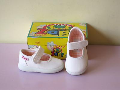 Foto Zapatilla De Lona De Niña Marca Zapy De Color Blanco. Talla 20.