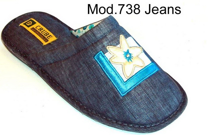 Foto Zapatilla de mujer jeans crube nº 38 (mod. 738)