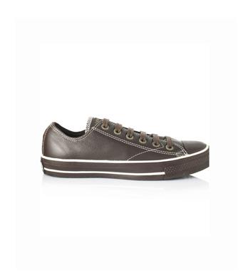 Foto Zapatilla deportiva mujer piel CONVERSE caña baja.