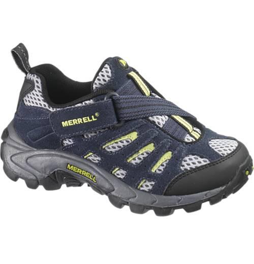Foto Zapatilla Merrell Moab Vent Navy/Green Kid