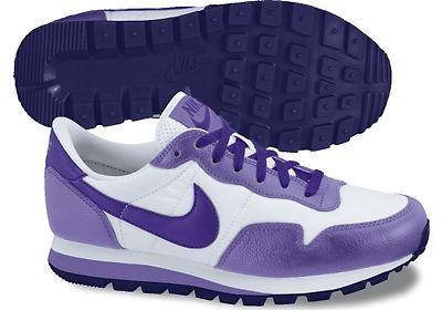 Foto Zapatilla nike metro plus chica blanco-morado