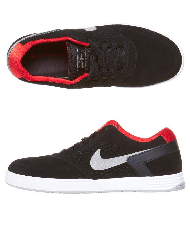 Foto Zapatilla Paul Rodriguez 6 De Nike - Black/medium Grey-white