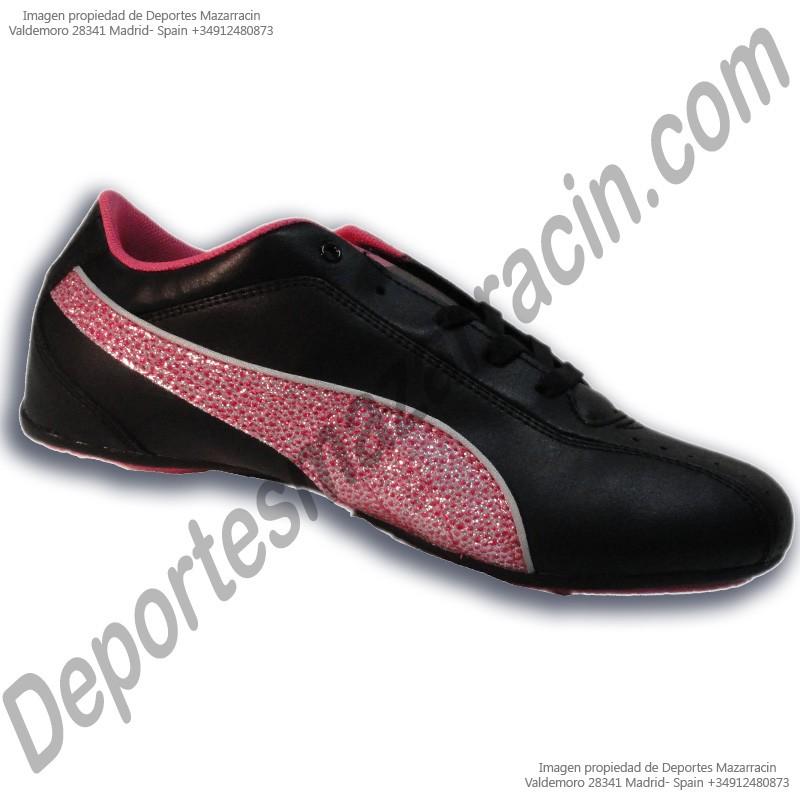 Foto Zapatilla puma talulla 2012 chica negro-rosa