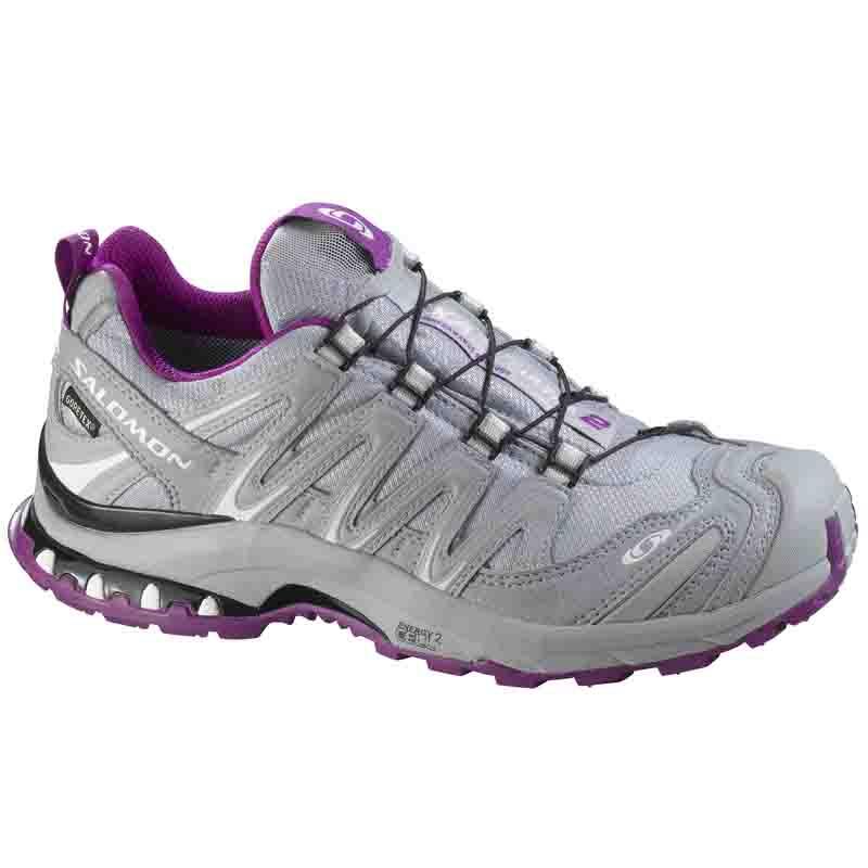 Foto Zapatilla Salomon XA PRO 3D Ultra 2 GTX W Gris/Púrpura