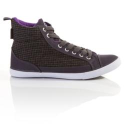 Foto Zapatilla silver lona mujer