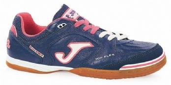 Foto Zapatilla Top Sala Azul Futbol Sala Hombre Piel de Canguro - Chándal - Joma - Tallas: 43,42,42m,44,43,45,45,41,41,