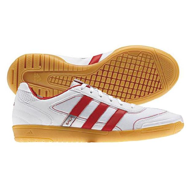 Foto Zapatillas Adidas adiSala color blanco y rojo
