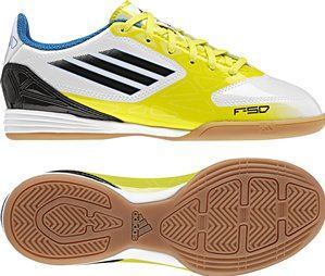 Foto Zapatillas adidas f10 in j · color blacon/negro1/limlab · para niño / unisex · ref: v21303 · talla 4