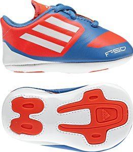 Foto Zapatillas adidas f50 adizero crib · color infrar/blacon/azufue · para baby · ref: g62135 · talla 16