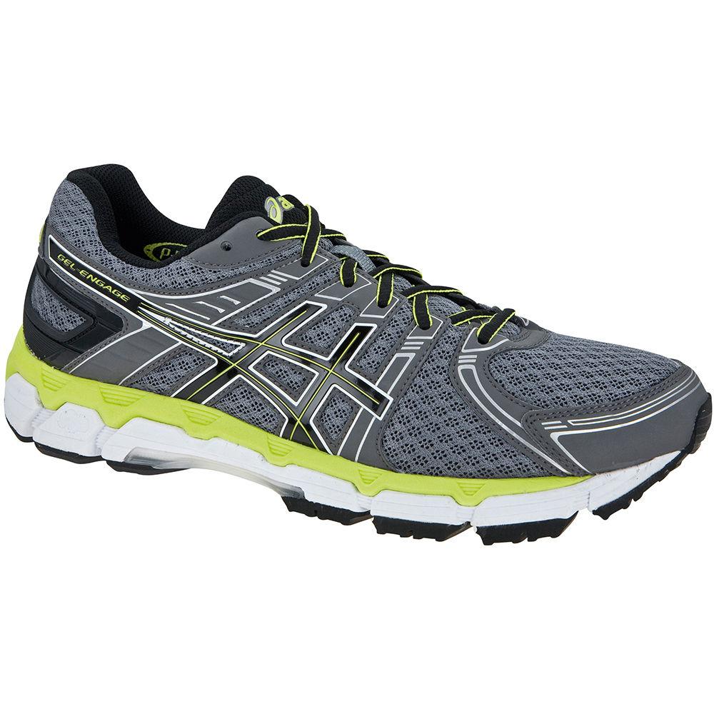 Foto Zapatillas Asics - Gel-Forte (ancho 2E) - UK 11.5 Storm/Black/Yellow
