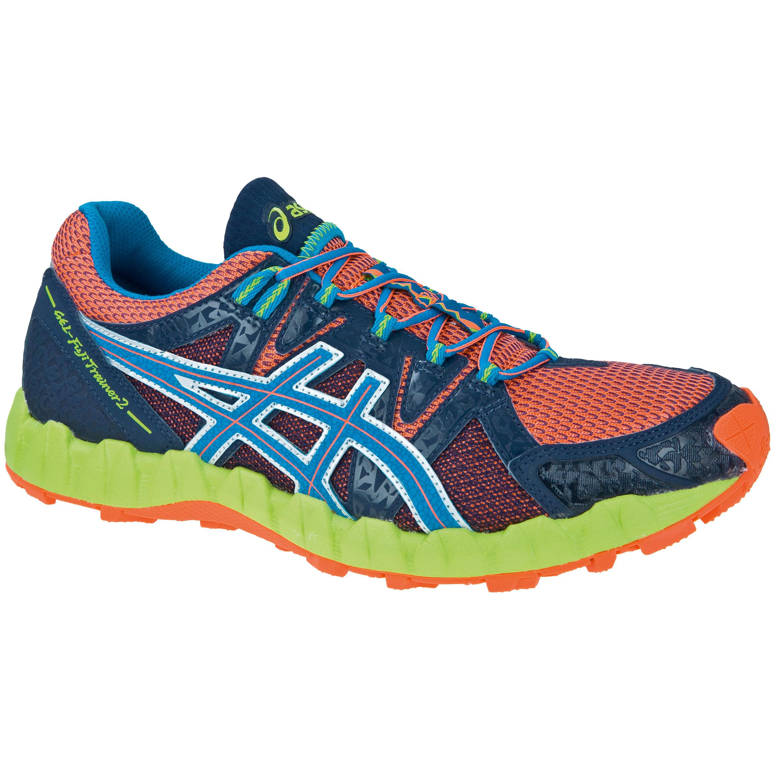 Foto Zapatillas Asics - GEL Fuji Trainer 2 - UK 10 Orange/Blue/Navy