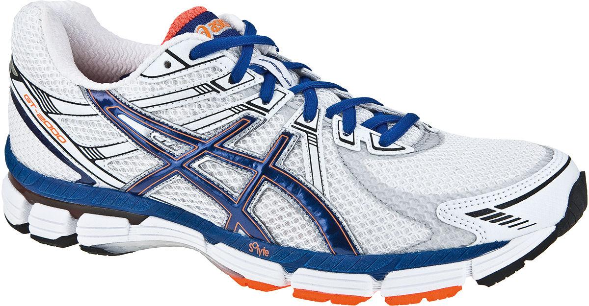 Foto Zapatillas Asics - GT 2000 - OI13 - UK 9.5 White/Blue/Orange