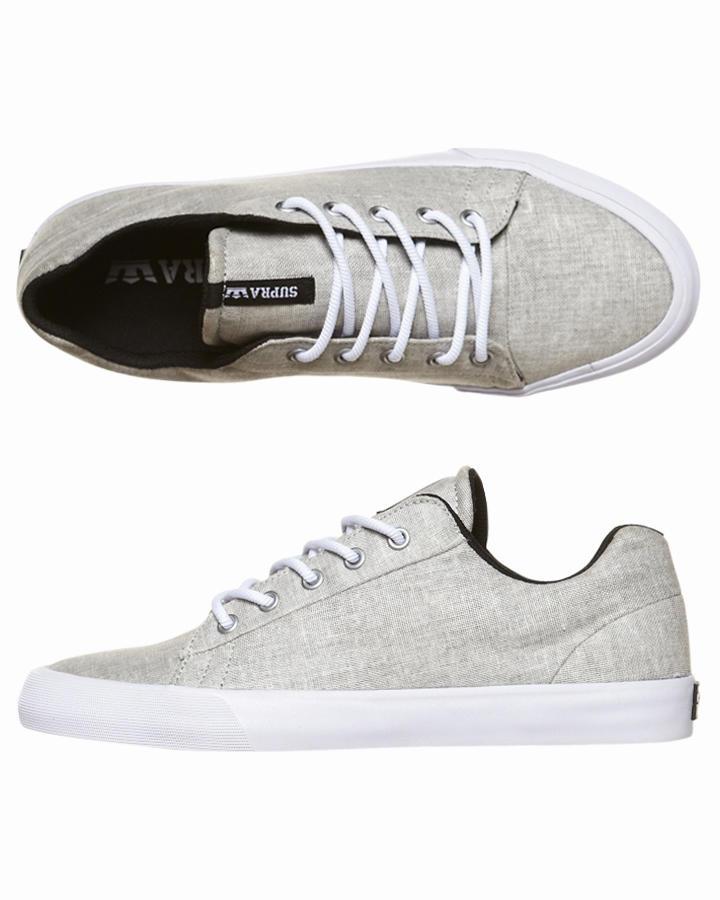 Foto Zapatillas Assault De Supra - Grey Black White