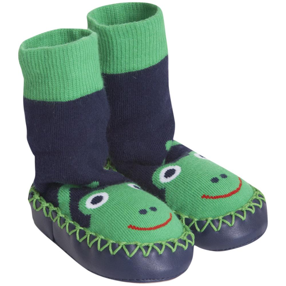 Foto Zapatillas Calcetín Bebé Ranita