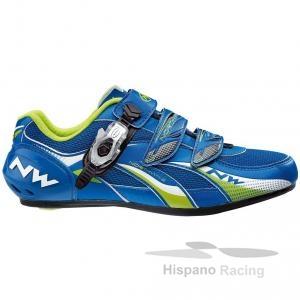 Foto Zapatillas carretera northwave fighter sbs azul-blanco-verde
