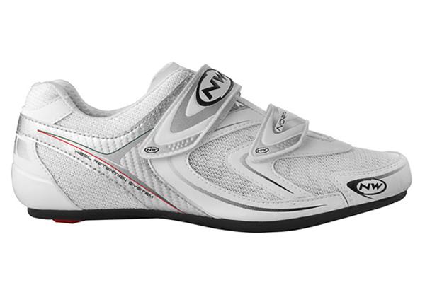 Foto Zapatillas carretera Northwave Jet White/silver 2012