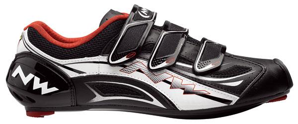 Foto Zapatillas carretera Northwave Typhoon Evo Black/white 2013