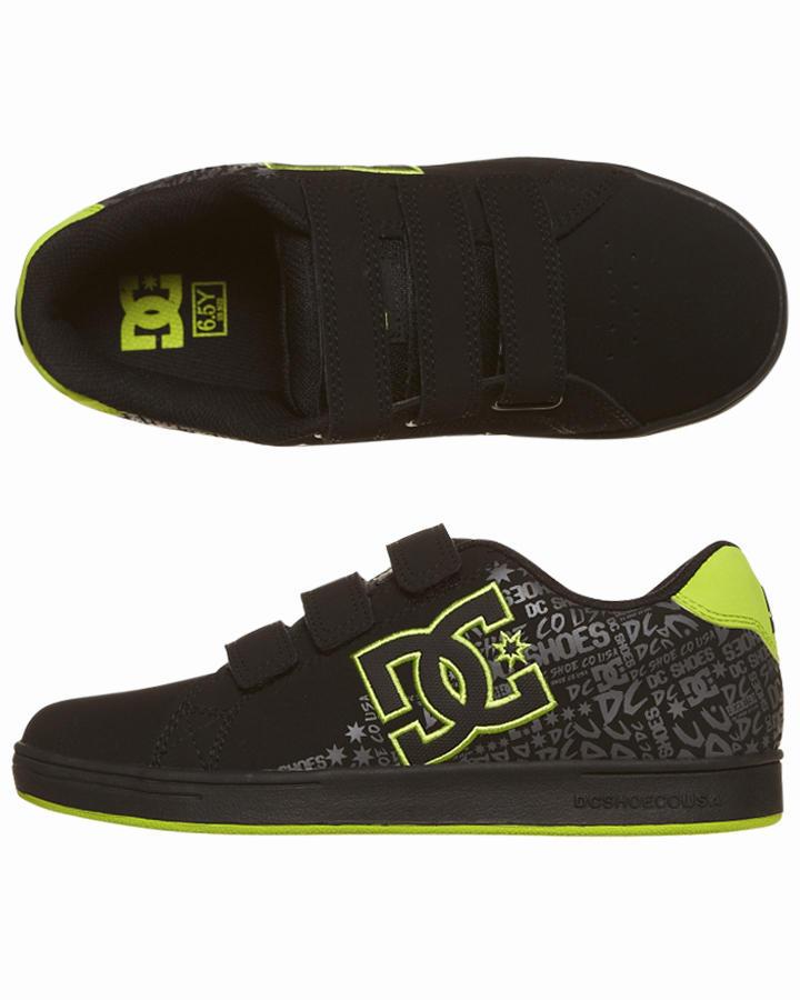 Foto Zapatillas Character V De Dc - Black Lime